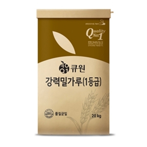 큐원 강력밀가루 20kg 무료배송